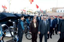 Image du Maroc Professionnelle de  Sa Majesté le Roi Mohammed VI visite plusieurs projets dans le cadre du programme de le réhabilitation de l'ancienne médina de Rabat, le 14 Janvier 2019 (Photo/ SPPR) via Jalilbounhar.com 